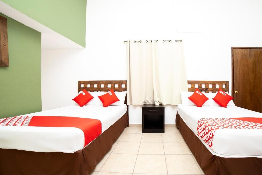 Interior de una habitación del hotel